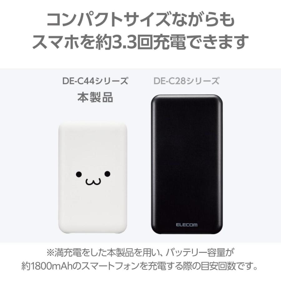 ELECOM エレコム 薄型 コンパクト モバイルバッテリー しろ ELECOM エレコム 薄型 コンパクト モバイルバッテリー しろ