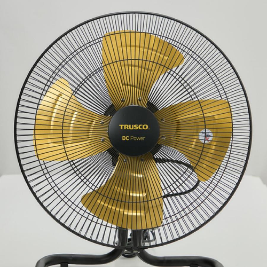 【在庫有・即納】TRUSCO トラスコ 工場扇 工業扇 熱中症 対策 全閉式工場扇 ジェネラルファン DC 省エネ 据置きタイプ アルミハネ DF-45A 45cm  換気の画像