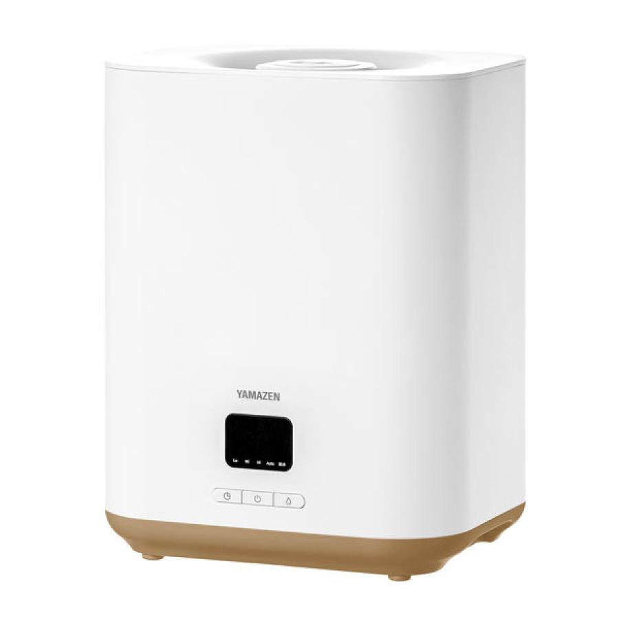 山善（YAMAZEN） 【在庫有・即納】山善 加湿器 スチーム式 上部給水