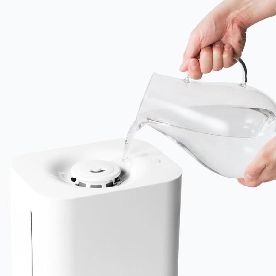 山善（YAMAZEN） 【在庫有・即納】山善 加湿器 スチーム式 上部給水