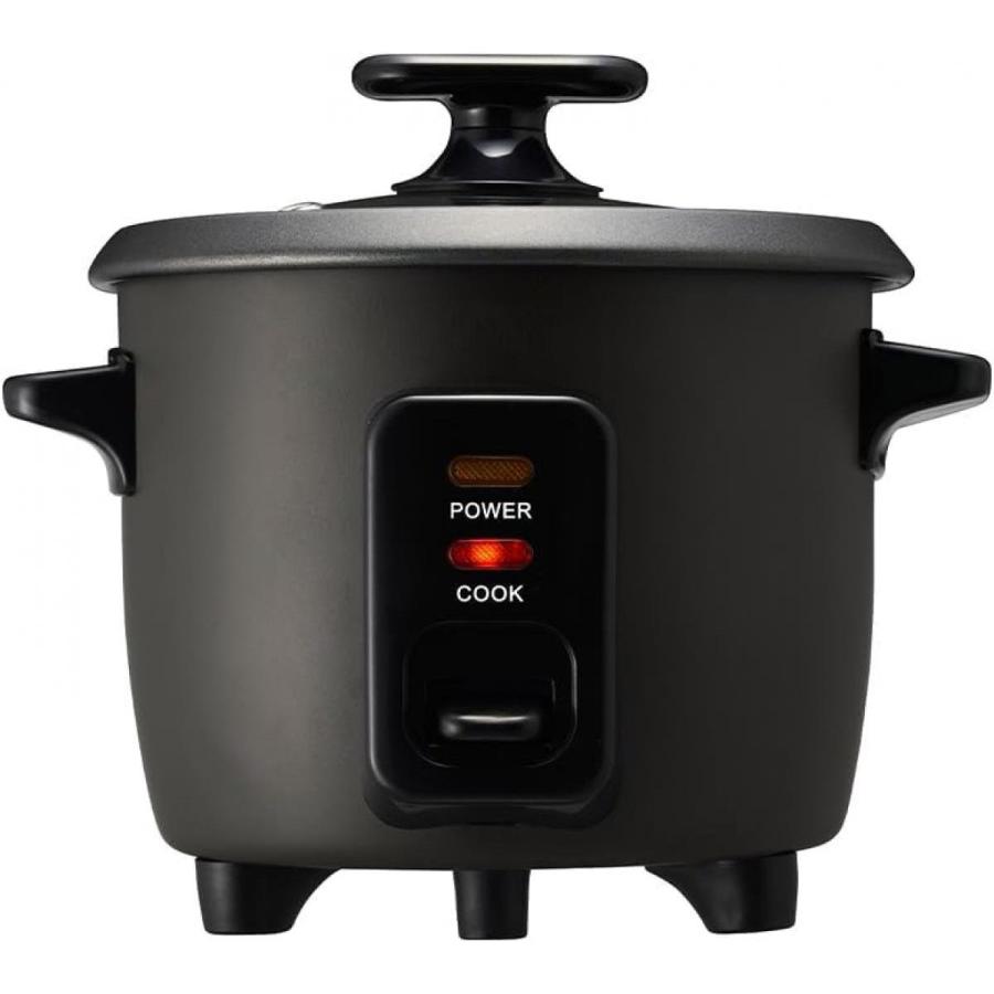 DOSHISHA（ドウシシャ） RCZ-021-BK コンパクト炊飯器 シンプル レトロ