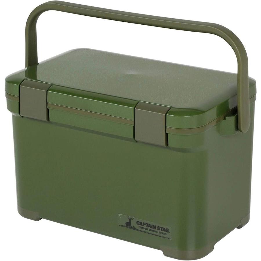 キャプテンスタッグ Captain Stag クーラーボックス ジャングルクーラー 容量l 水抜き栓 肩パッド付きベルト付属 日本製 オリーブ Ue 85 ダイユーエイト Paypayモール店 通販 Paypayモール