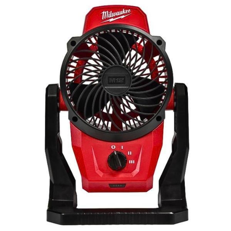 Milwaukee M12 AF-0 業務用扇風機 アウトレット ミルウォーキー M12 扇風機 M12 AF-0 APJ 現場用扇風機