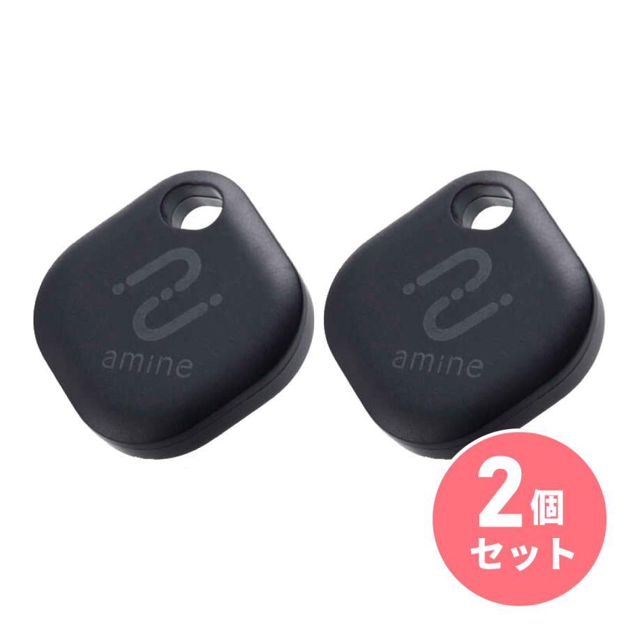 ロジテック スマートタグ 紛失防止 電池式 ブラック LGT-BETG1BKG