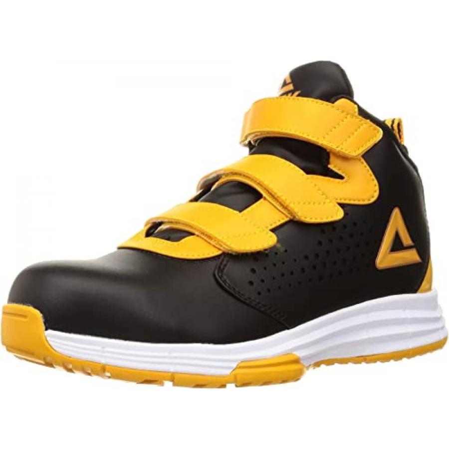 PEAK（ピーク） セーフティシューズ BAS-4510 ブラックxイエロー 27.5
