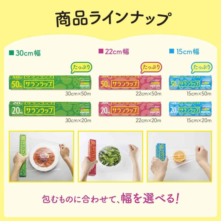 旭化成ホームプロダクツ 【まとめ買い】旭化成 サランラップ 22cm×50m