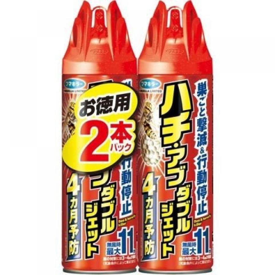 セール】 お買い得2本パック ハチ アブ 蜂 虻駆除 フマキラー ハチアブダブルジェット 450ml×2個 セール】 お買い得2本パック ハチ アブ 蜂 虻駆除 フマキラー ハチアブダブルジェット 450ml×2個