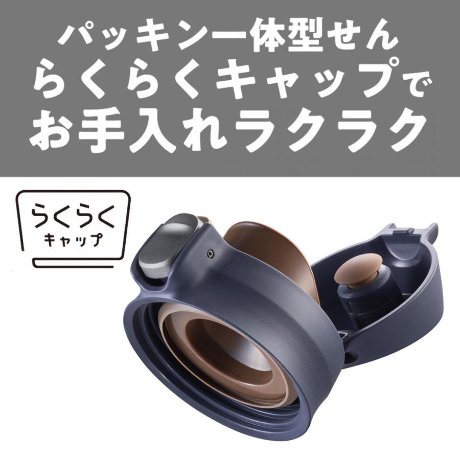 タイガー魔法瓶 真空断熱ボトル 0.75L MTR-W075AA ネイビーブルー 保温