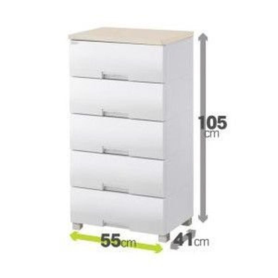 天馬 【在庫有・即納】天馬フィッツプラス F5505メープル 衣装ケース