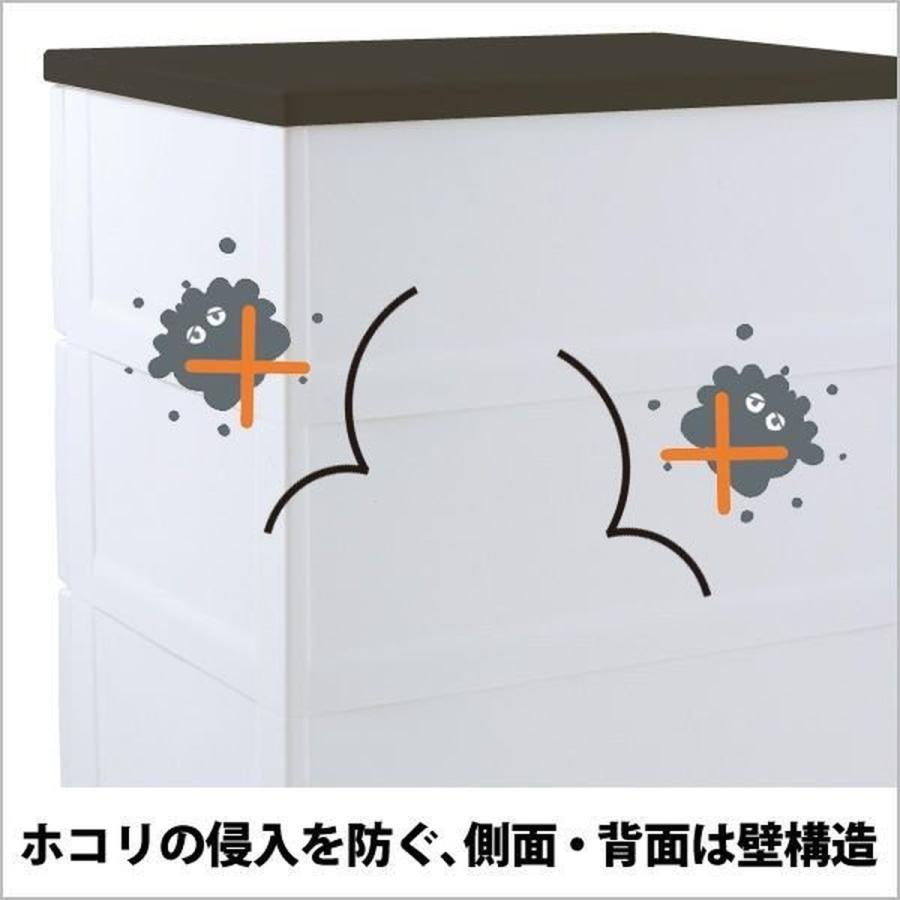 天馬フィッツプラス F7503メープル 衣装ケース 収納ケース チェスト 幅75×奥行41×高さ66cm|ダイユーエイト PayPayモール店|04