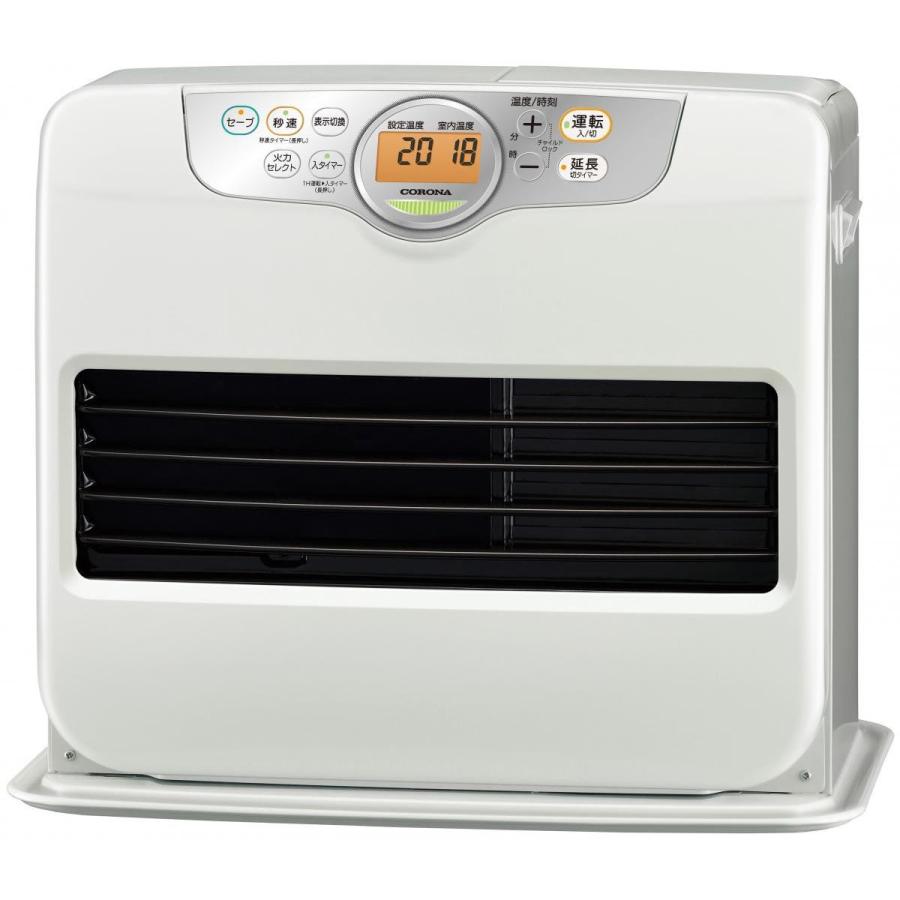コロナ　石油ファンヒーター ホワイト 2021年製 コロナ] 石油ファンヒーター 10~13畳用 パールホワイト FH-ST3625BY(W
