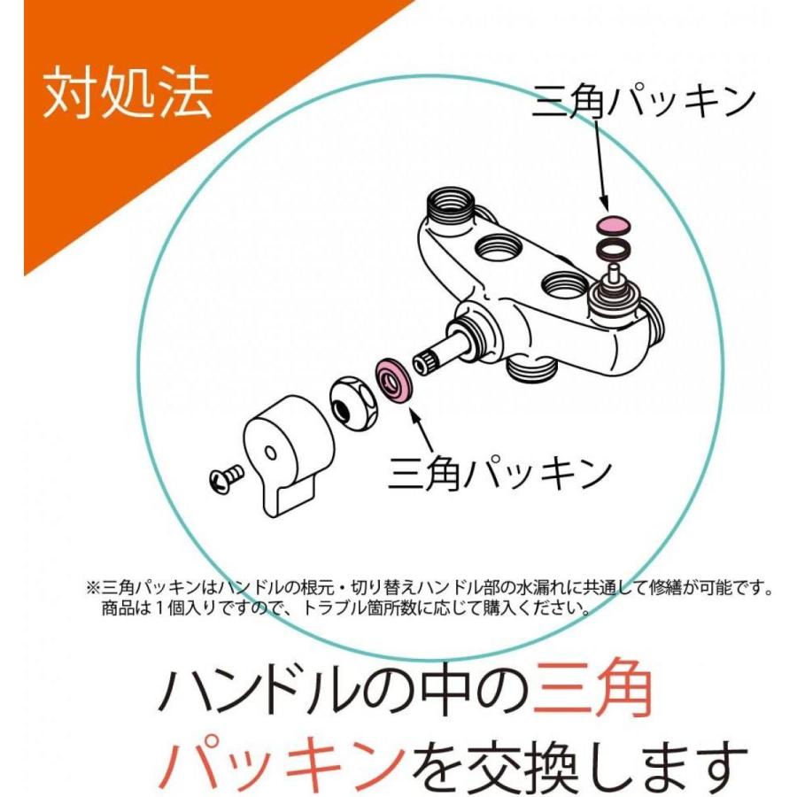 TOTO 三角パッキン THY91739 水栓金具 交換部品 キッチン 洗面所 浴室