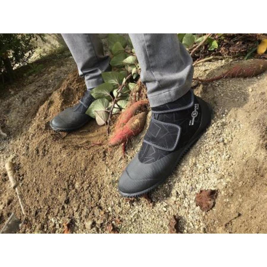 ATOM WORKS(アトムワークス) N701 ワークシューズプラス ハイカット ブラック Sサイズ(23.0〜24.0cm)　作業靴 男女兼用 地下足袋　　　　　　　　　　　｜daiyu8｜08