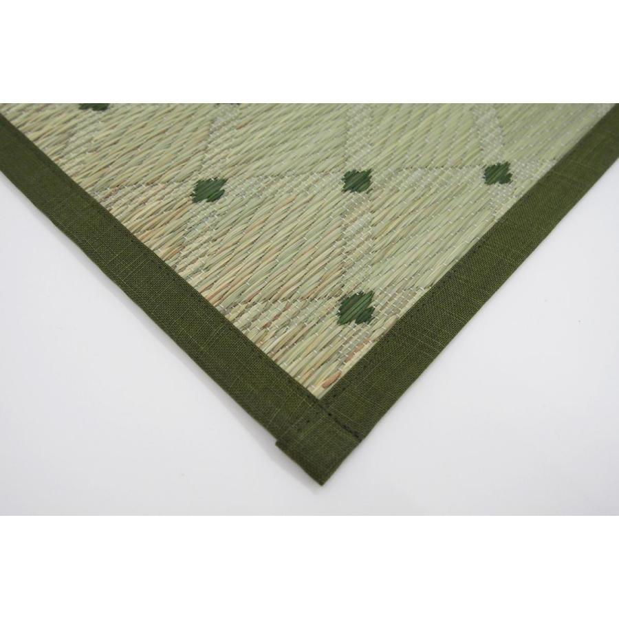 【I】 萩原国産い草カーペット ダイヤ 本間6畳 81606760 286×382cm 花ござ シンプル 和モダン_2