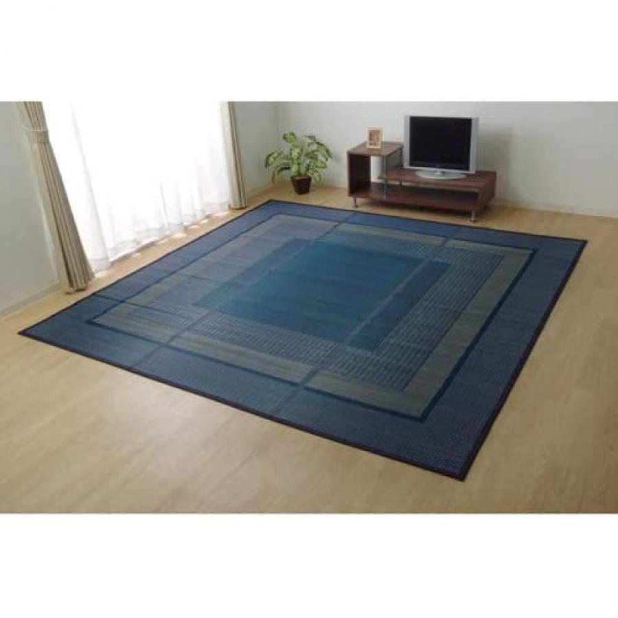 楽天ランキング1位 I 代引不可 イケヒコ い草 花ござ ランクス 総色 花莚 ネイビー 江戸間2畳 約174 174cm 日本製 畳 北海道 沖縄 離島不可 カーペット ラグ マット 家具 インテリア 9 297 Www Jesuitnola Org