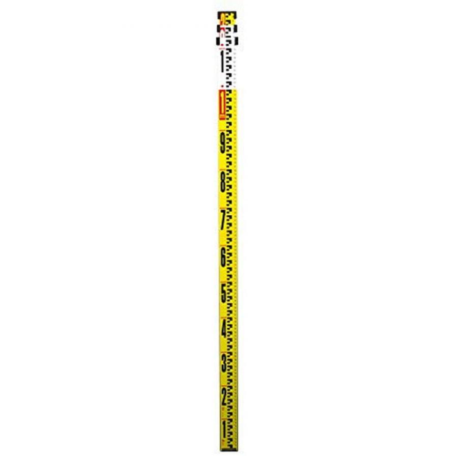 【けんやす】 シンワ シンワ測定 アルミスタッフ 73264 奥行2.7×高さ118.8×幅5cm