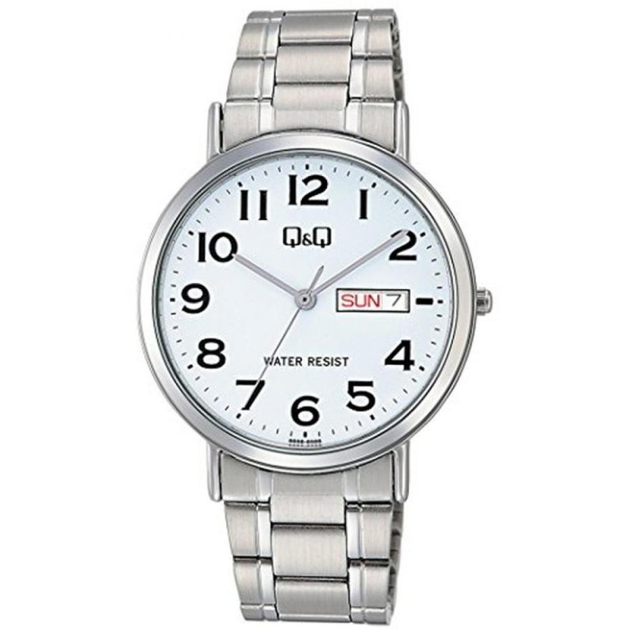 シチズン キューアンドキュー Citizen Q Q 腕時計 スタンダード アナログ ブレスレット 日付 曜日 表示 ホワイト 02 4 メンズ ダイユーエイト Paypayモール店 通販 Paypayモール