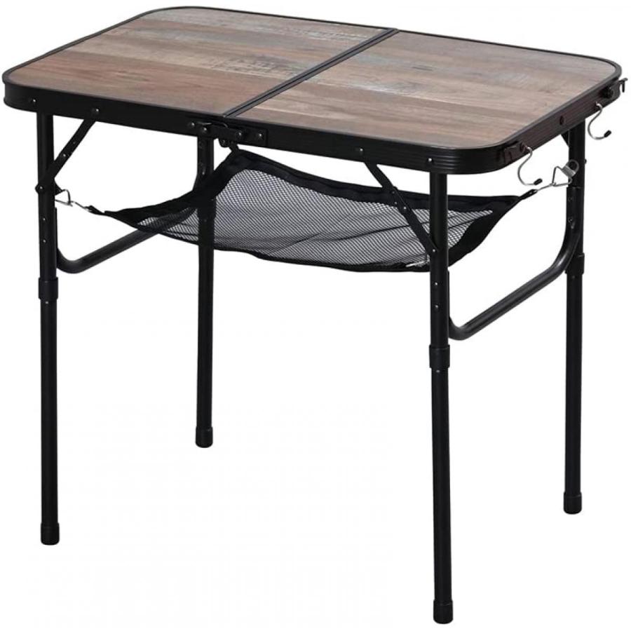 フォールディングテーブル アウトドア テーブル キャンプ 折り畳み コンパクト収納 高さ調節可 FOT-600 アイリスオーヤマ HUGEL  ヒューゲル :4967576544252:ダイユーエイト.com - 通販 - Yahoo!ショッピング