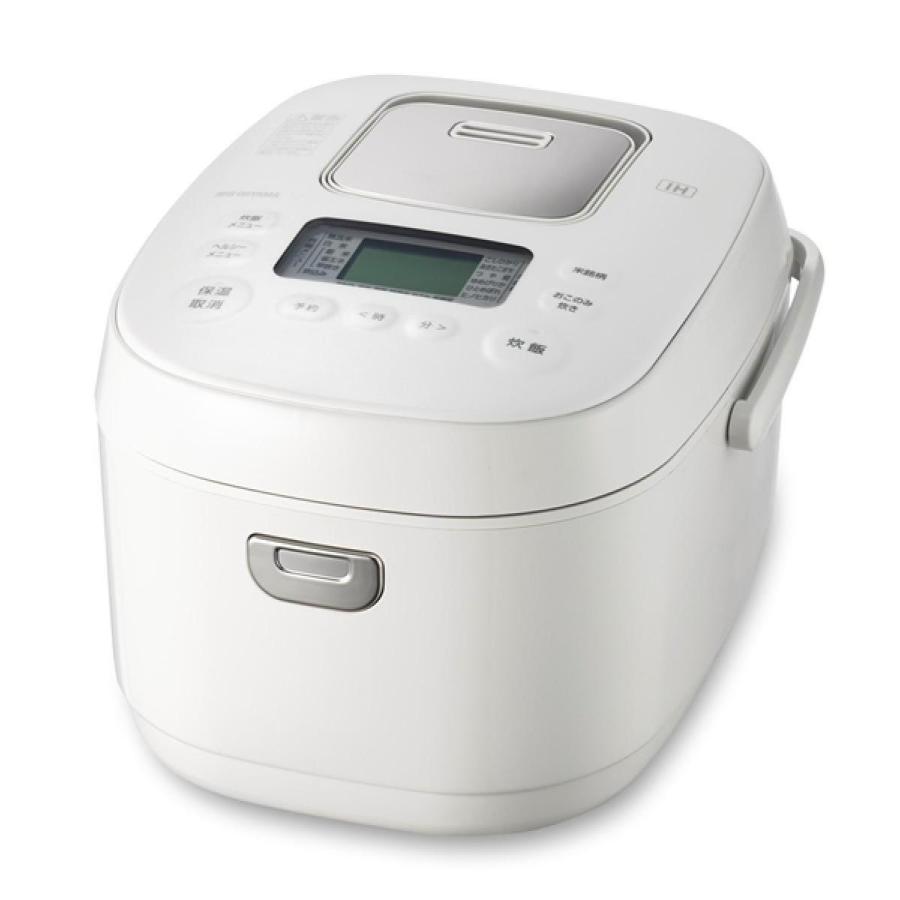 アイリスオーヤマ IHジャー炊飯器 5.5合 RC-IKA50-W ホワイト 50銘柄炊き 極厚火釜使用 ヘルシーメニュー 低糖質 大火力 IRIS OHYAMA（アイリスオーヤマ） IHジャー炊飯器 5.5合?RC-IKA50-W
