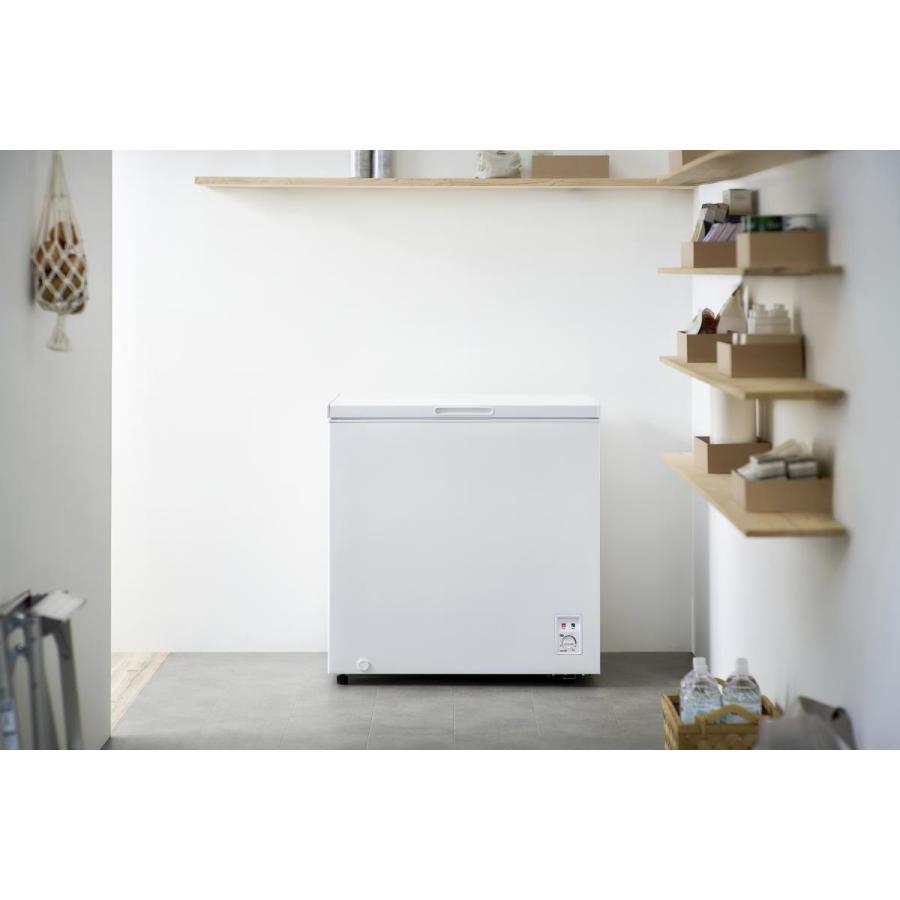 IRIS OHYAMA（アイリスオーヤマ） ICSD-20B-W 冷凍庫 上開き 199L 温度 