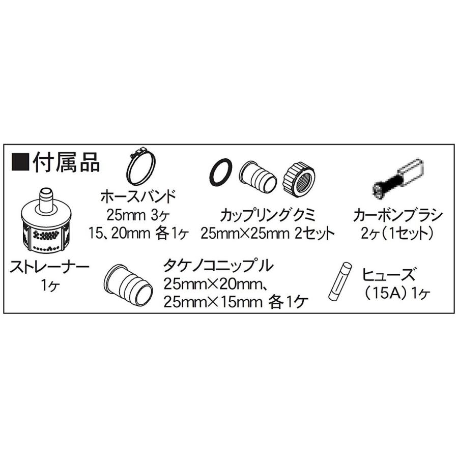 工進（KOSHIN） ハウスメイト モーターポンプ MG-25ポンプ ハウス内の