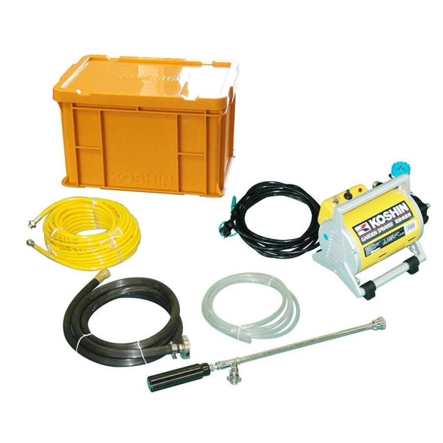 【在庫有・即納】工進 電動噴霧器 ガーデンスプレイヤー MS-252C ショートノズル54cm 薬剤散布 除草剤 庭木 防虫 散水 消毒（Yahoo!・ダイユーエイト.com）