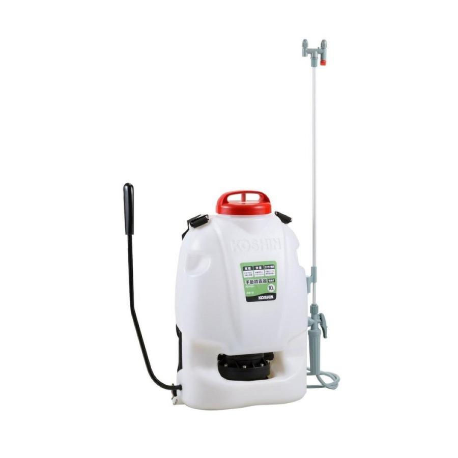 【在庫有・即納】工進 (KOSHIN) 背負式手動噴霧器 RW-10 10Lタンク 背負い式 園芸 殺虫 除菌 散布 防除 除草 雑草 農薬 農業（Yahoo!・ダイユーエイト.com）