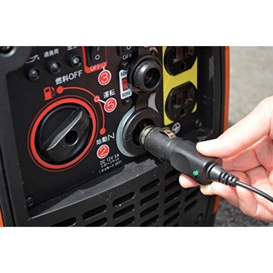 工進（KOSHIN） インバーター発電機 (定格出力0.9kVA) GV-9i 防災 災害