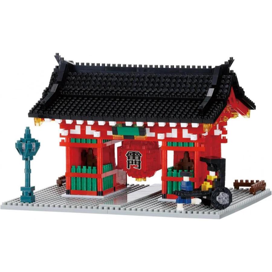 カワダ ナノブロック nanoblock 雷門 NBM-058 12歳〜 おもちゃ カワダ ナノブロック nanoblock 雷門 NBM-058 12歳〜 おもちゃ