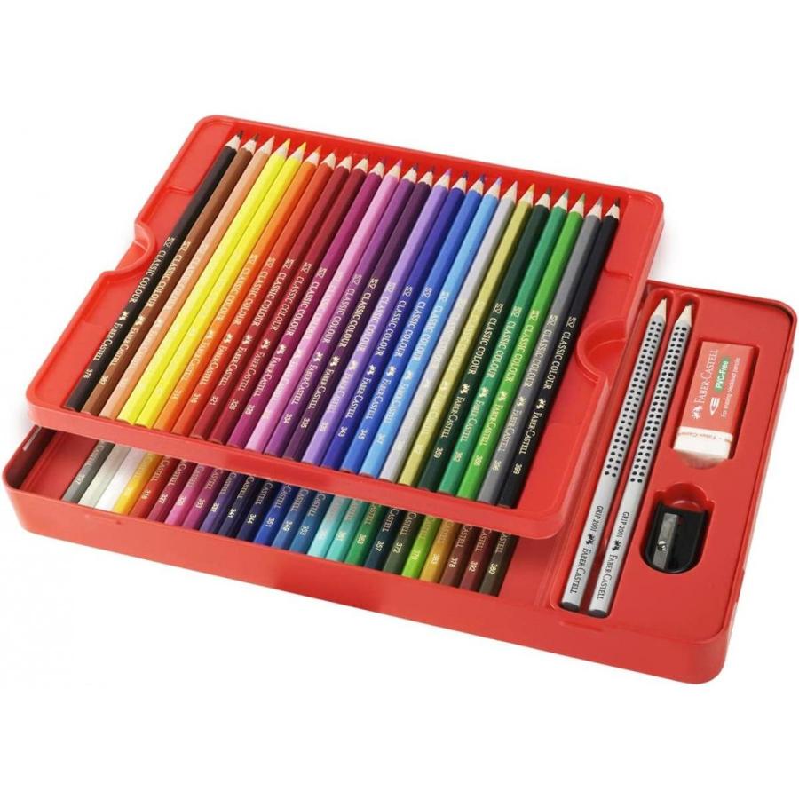 ファーバーカステル シヤチハタ 油性色鉛筆 平缶 48色セット TFC-CP
