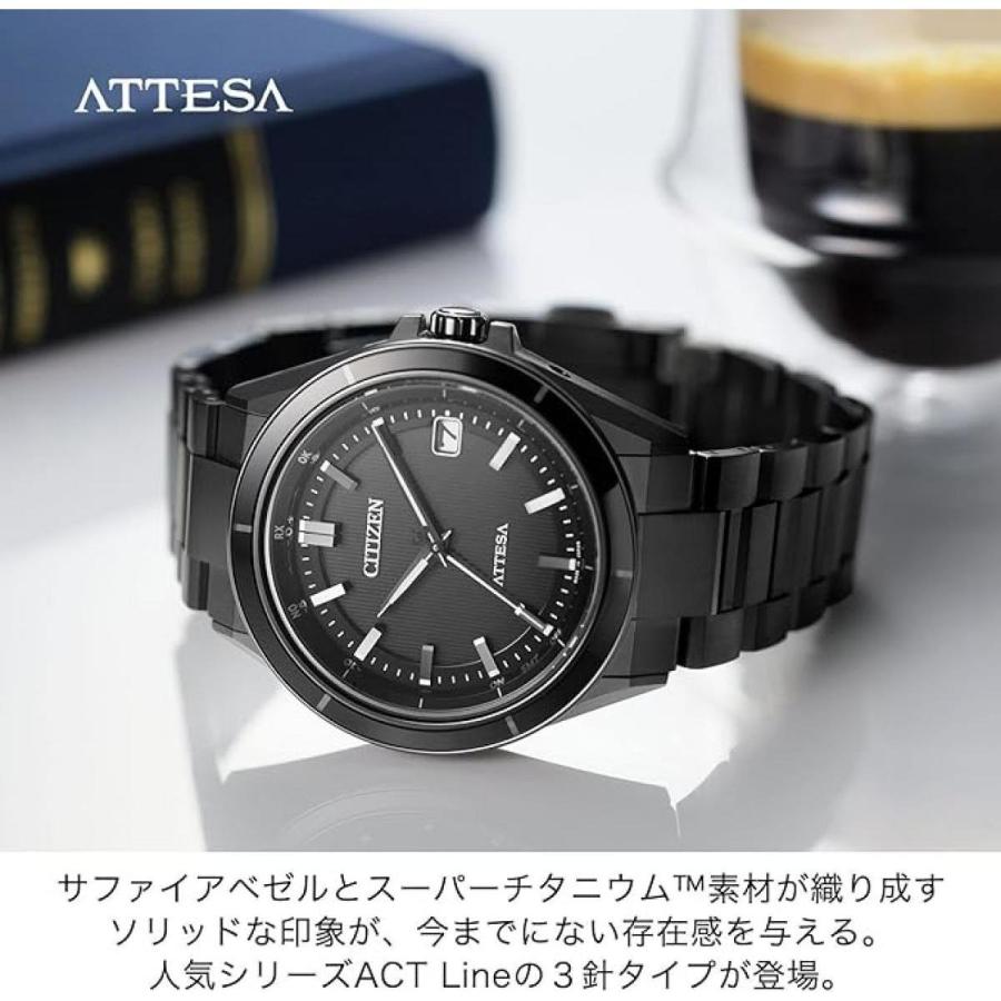 シチズン ATTESA アテッサ CB3035-72E ブラック 腕時計 メンズ ウォッチ 光発電 エコドライブ 防水 プレゼント 男性 ビジネス｜daiyu8｜02