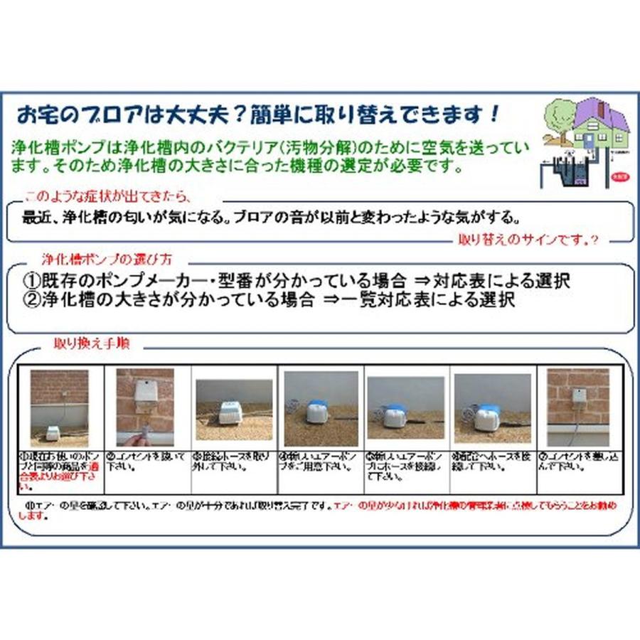 寺田 省エネエアーポンプ TY-60 浄化槽用ブロアーポンプ