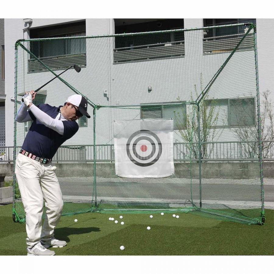 南榮工業 NAN-A ゴルフネット GT-200 スタンダードモデル 前幅:3050×奥行:1420×前高:2420mm ゴルフ 練習 ターゲット 南栄 南栄工業 南榮工業 NAN-A ゴルフネット GT-200 スタンダードモデル 前幅:3050