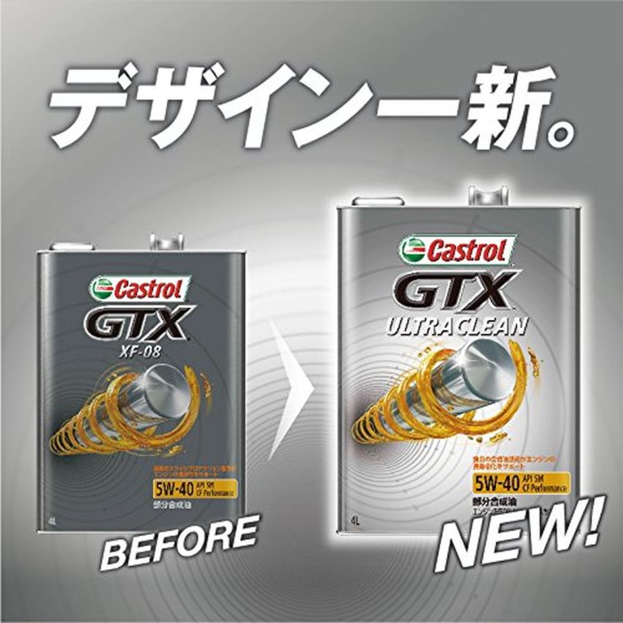 在庫有・即納】カストロール(Castrol) エンジンオイル CASTROL GTX