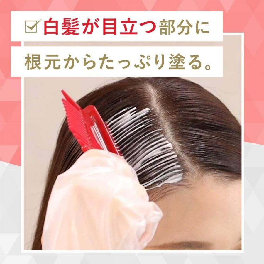あをにょし 白髪染め 3本セット未使用 ホーユー シエロ ヘアカラークリーム 5 ブラウン 40g+40g クリーム