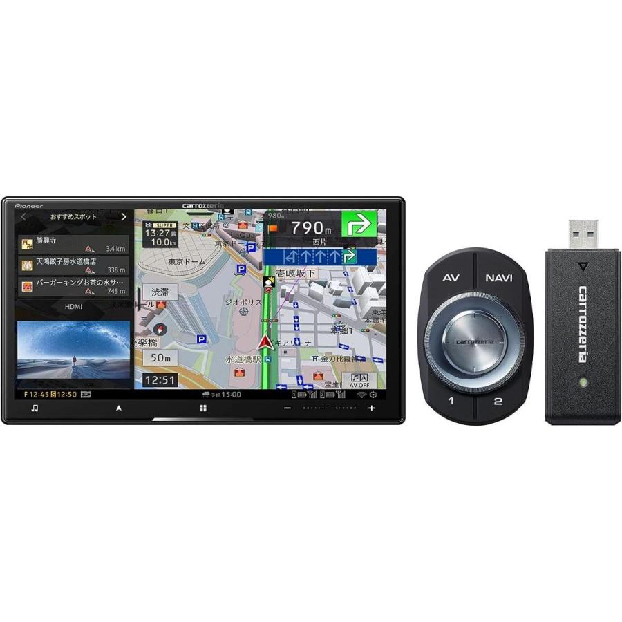 Pioneer 7インチ Bluetooth内蔵 フルセグ DVD カーナビ Pioneer 7