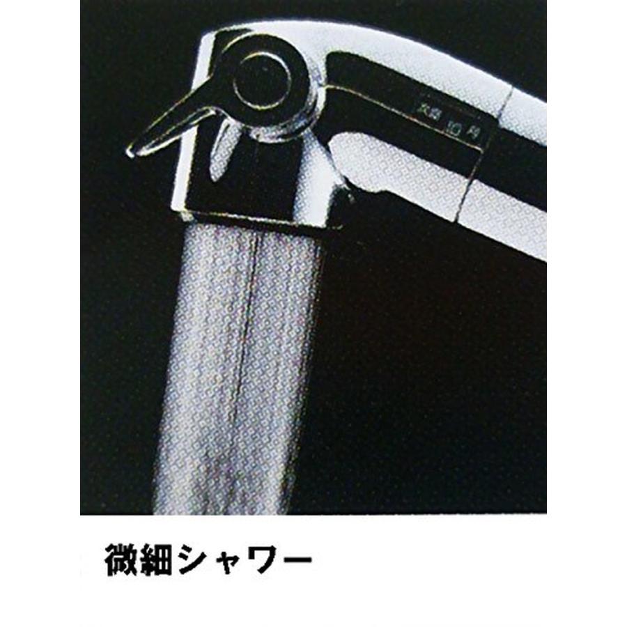 LIXIL（リクシル） INAX キッチン用 壁付浄水器内蔵シングルレバー混合水栓 ハンドシャワー付 エコハンドル RJF-865Y_3