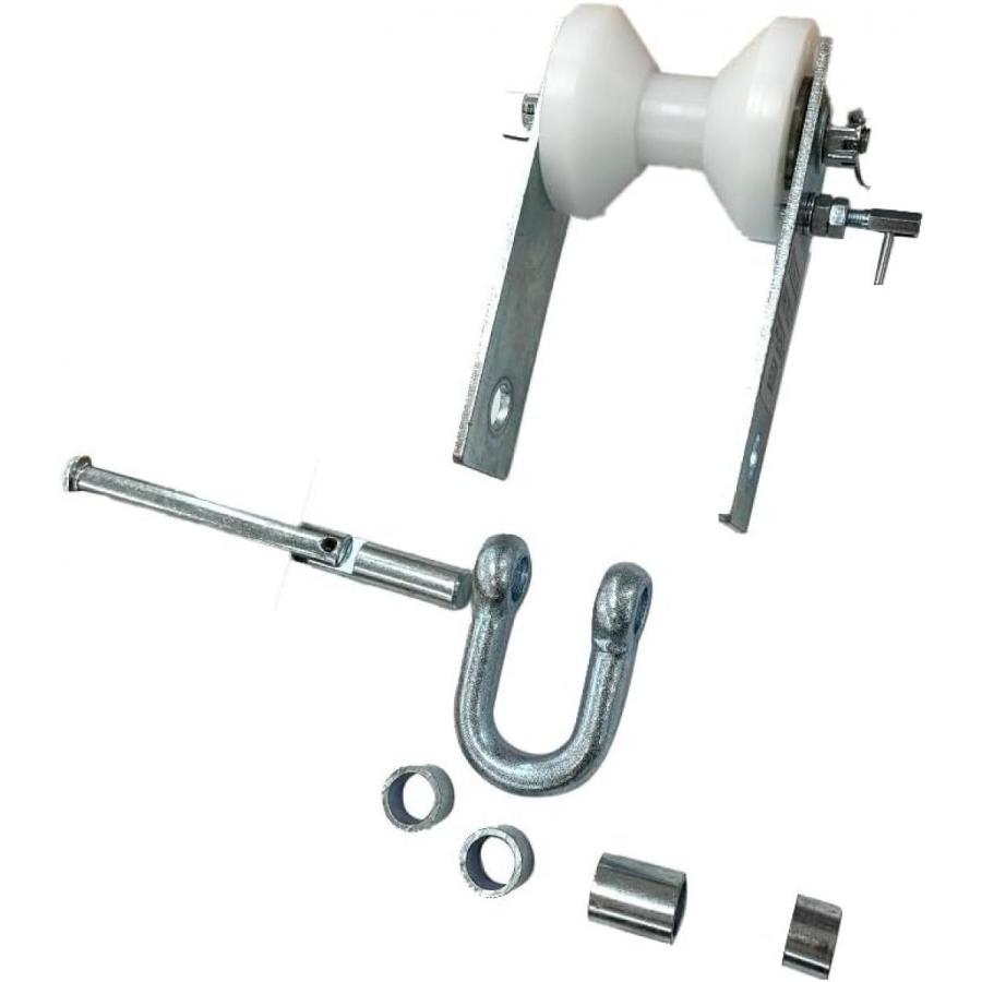 HHH パイプトロリー ストッパー付き PR250BK 車輪ロック機構付き 単管