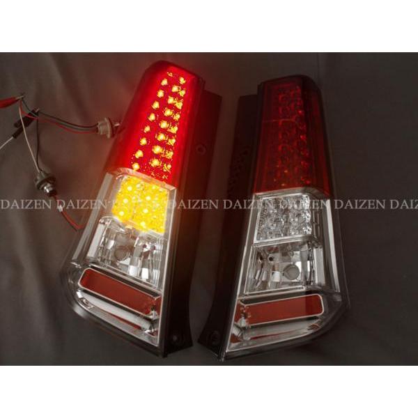 ワゴンR LEDテール MH23S スーパークリスタルLED ウインカーLED アカシロ COLIN/コーリン (ST23WGR-2L-RC-02の画像