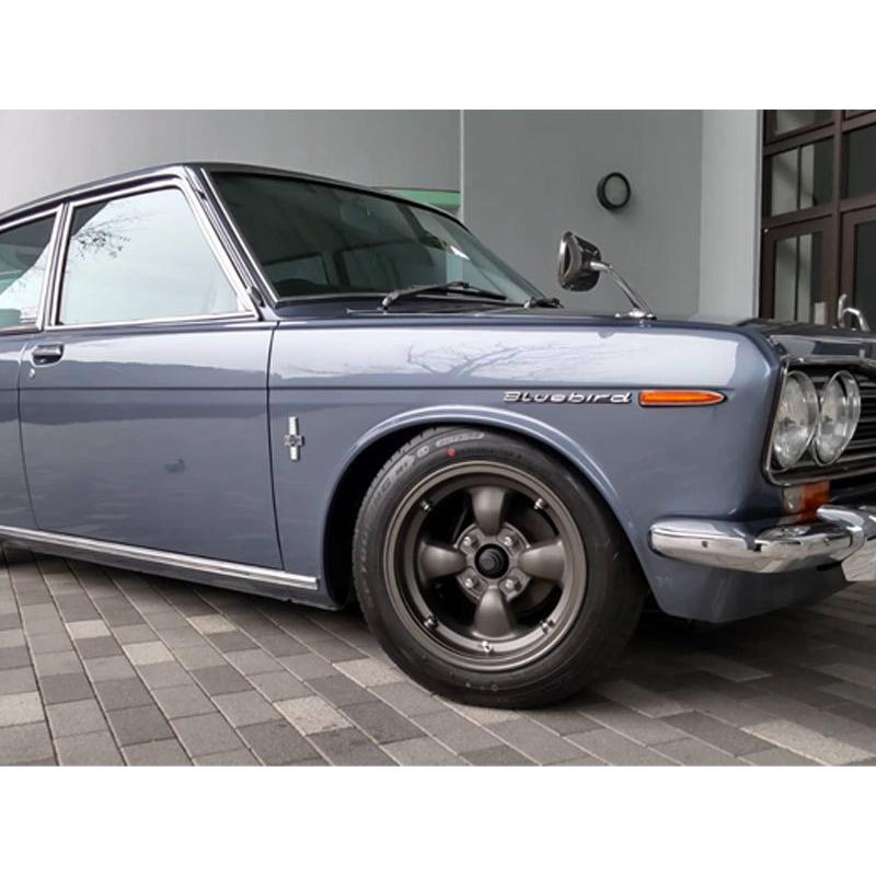 旧車 ゴッティ ±0 1470 14インチ 7.0J 114.3-4H アルミホイール2本 
