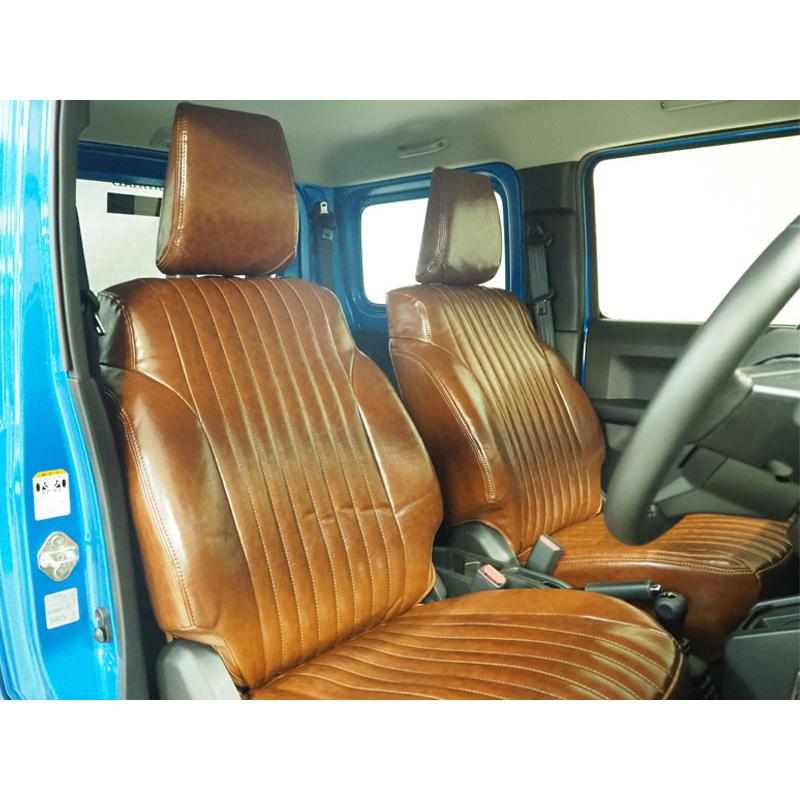 ジムニー シートカバー JB64W JIMNY XC/XL ヴィンテージ ブラウンx 