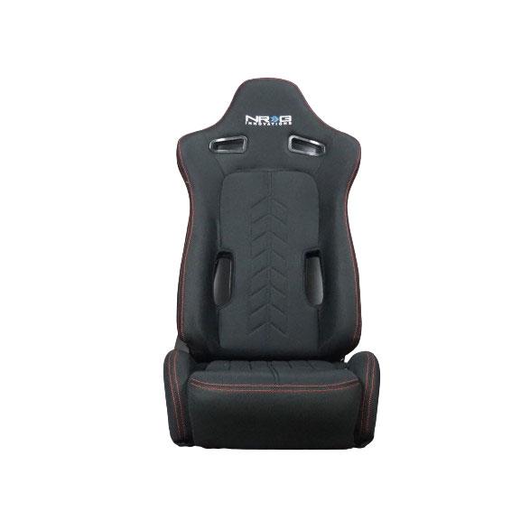 セミバケ　リクライニング可能　黒　スポーツカーやカスタムカーに！早い者勝ち！ NRGセミバケットシート リクライニングシート セミバケ NRGロゴ入