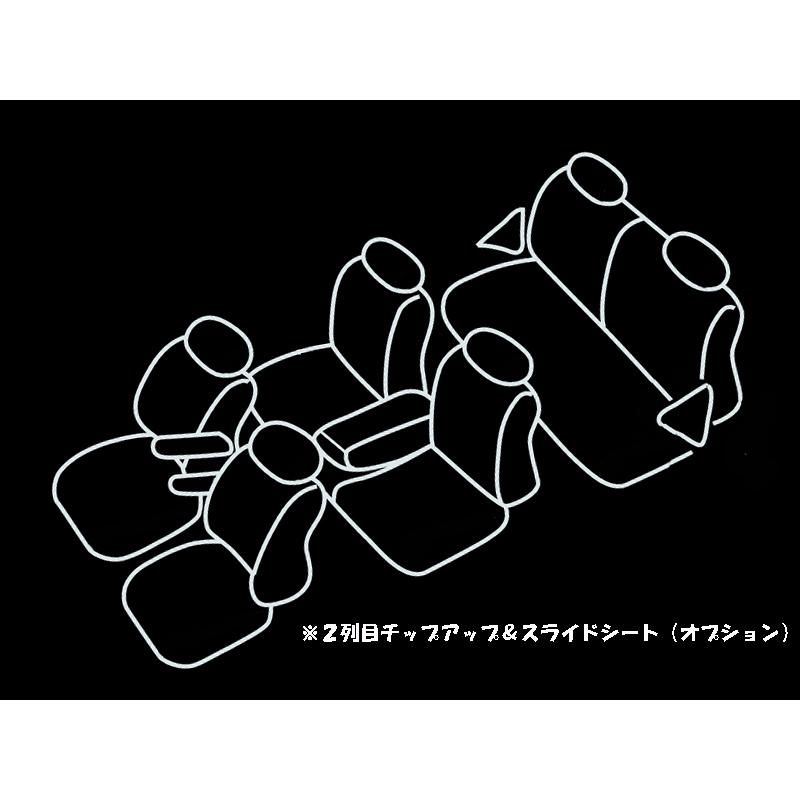 ステップワゴンスパーダ シートカバー RK5 RK6 H21/10-H24/3 8人