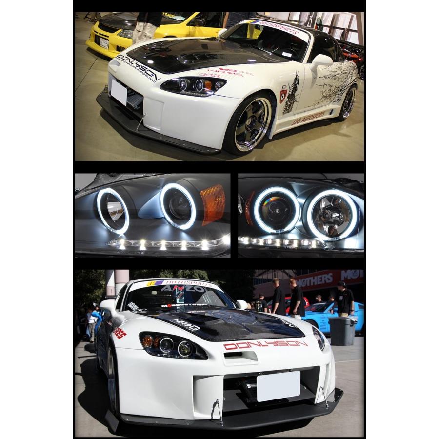 S2000 ヘッドライト AP1 前期・中期用 イカリングヘッドライト 78WORKS