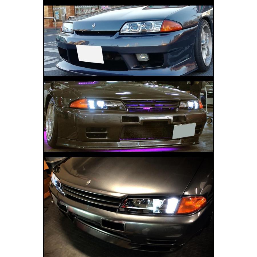 スカイライン ヘッドライト R32 高輝度LED 4灯仕様 フルLED スカイライン ヘッドライト R32 高輝度LED 4灯仕様 フルLED