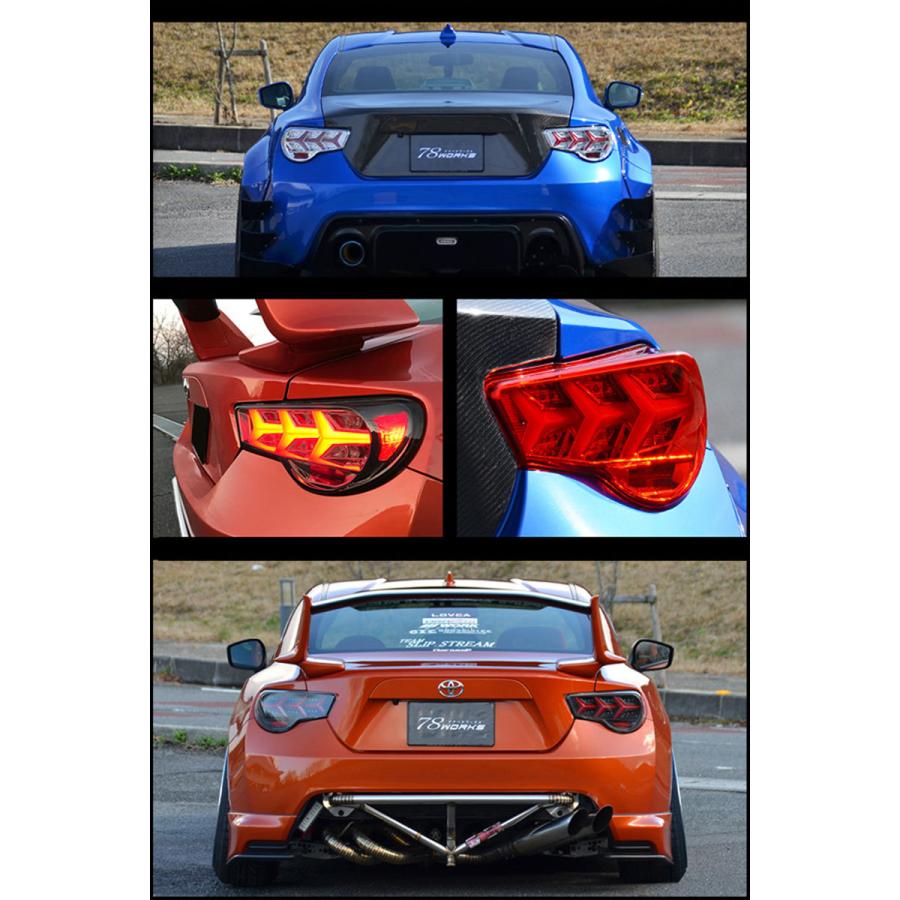 zn6】78ワークス テールランプ 楽天市場】ZN6 ZC6 86 BRZ ファイバー