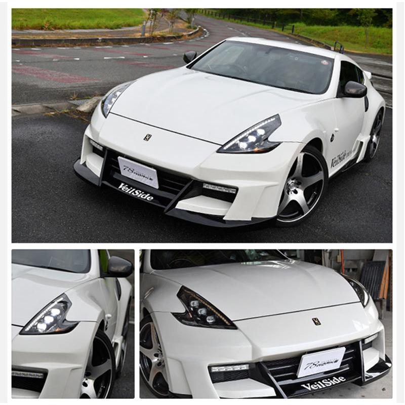 フェアレディZ ヘッドライト Z34 LEDヘッドライト ブラック CBA フェアレディZ ヘッドライト Z34 LEDヘッドライト ブラック CBA