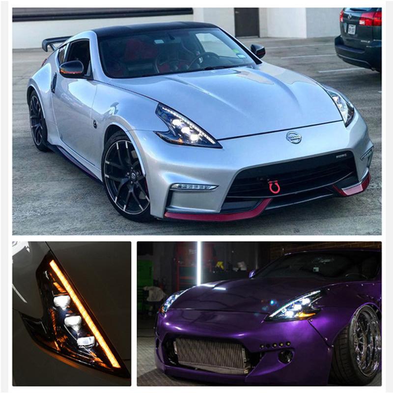 フェアレディZ ヘッドライト Z34 LEDヘッドライト ブラック CBA フェアレディZ ヘッドライト Z34 LEDヘッドライト ブラック CBA