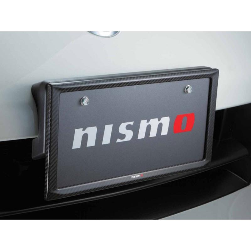 NISMO GT-R カーボンナンバープレートリム R35 1セット NISMO/ニスモ