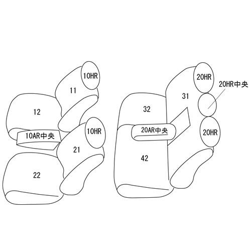 ハイラックス シートカバー   クラッツィオライン